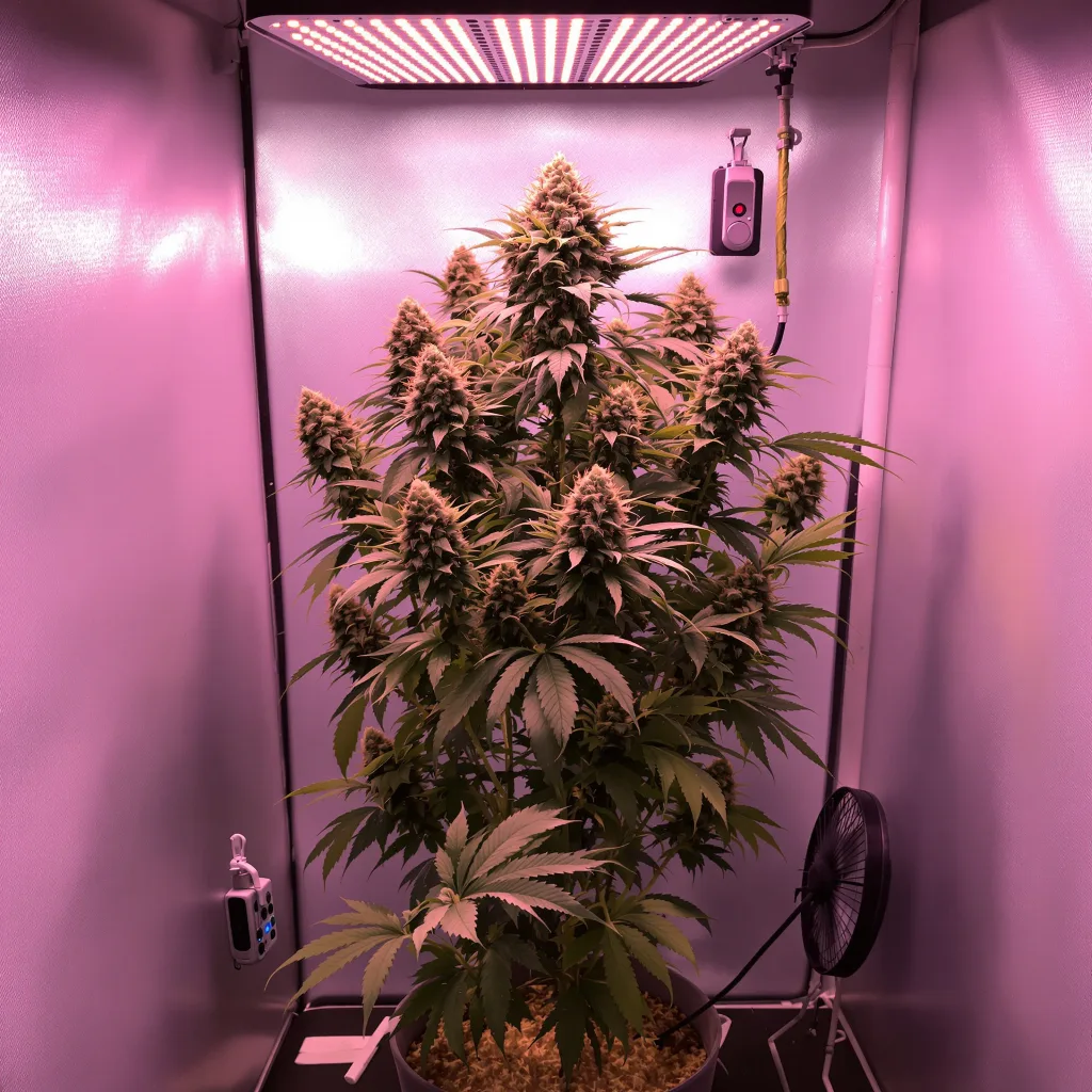 Planta de cannabis Sweet Tooth en fase de floración — 120-180 cm feminizada