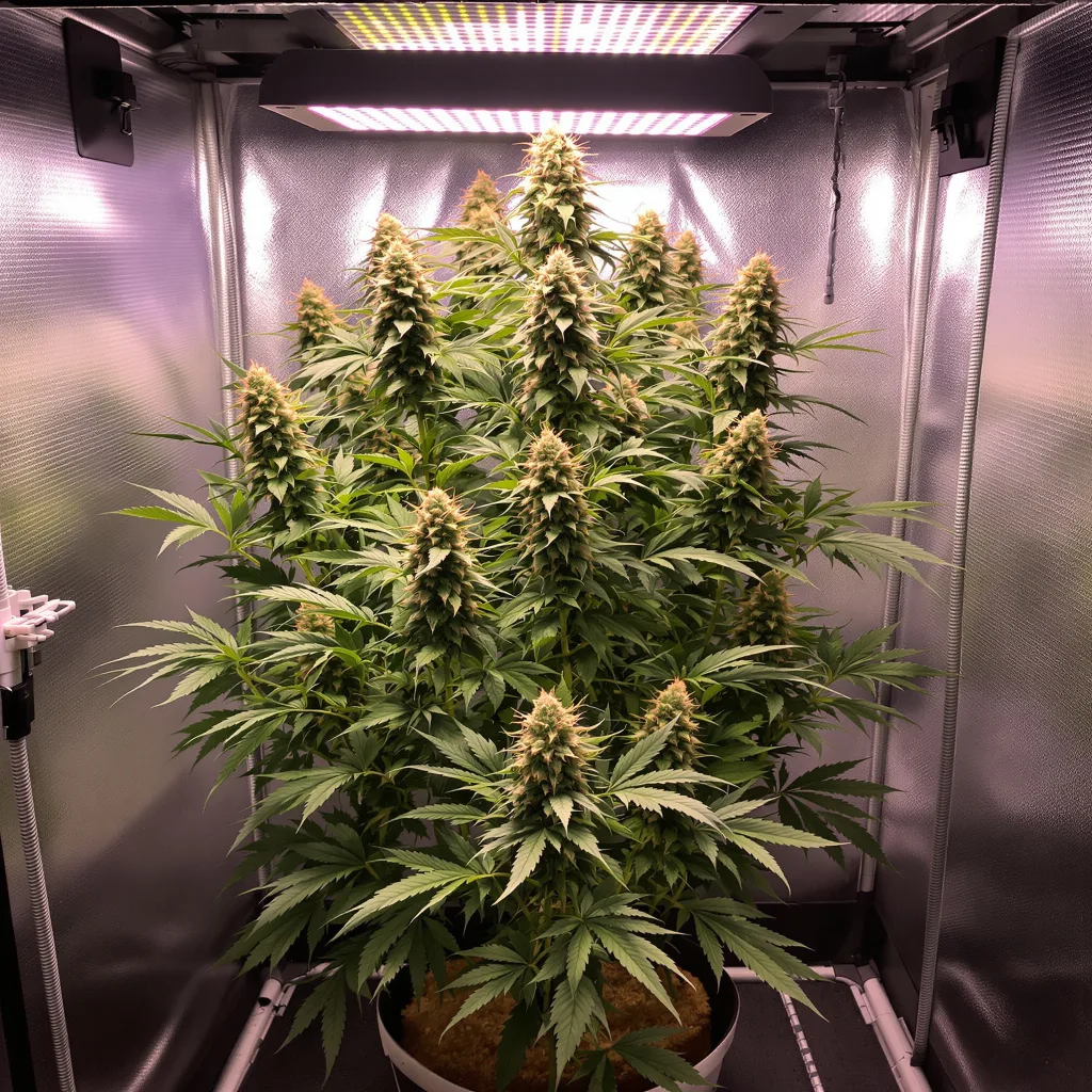 Planta de cannabis The Truth en fase de floración — 120-180 cm feminizada