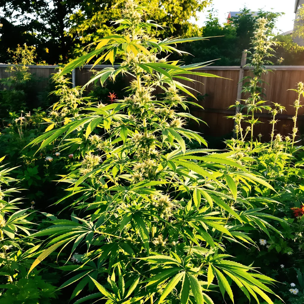 Timewreck 25% indica / 75% sativa — flor con tricomas visibles