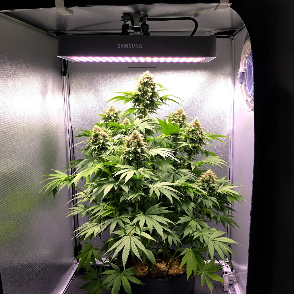 Planta de cannabis Trash en fase de floración — 90-130 cm feminizada