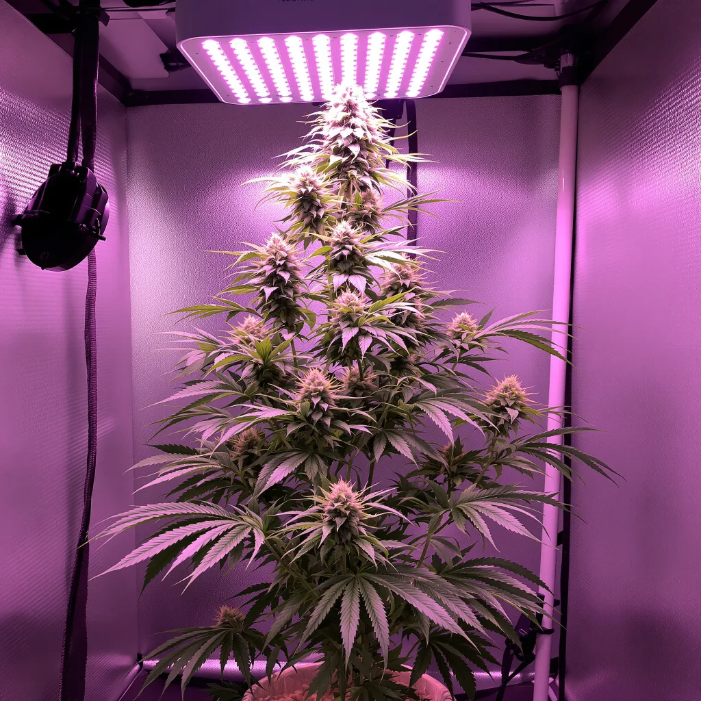Planta de cannabis Tropic Thunder en fase de floración — 150-200 cm feminizada