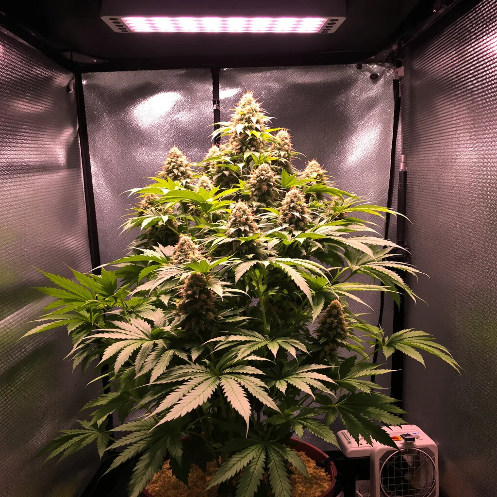Planta de cannabis Tuna Kush en fase de floración — 90-130 cm feminizada