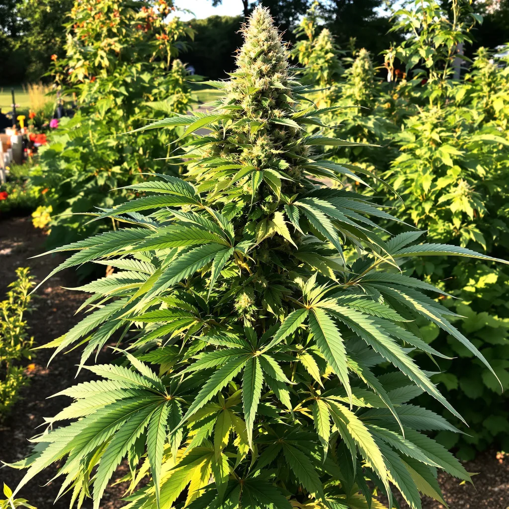 U2 Kush 88% indica / 12% sativa — flor con tricomas visibles