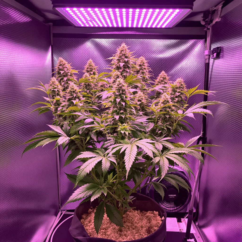 Planta de cannabis U2 Kush en fase de floración — 90-130 cm feminizada