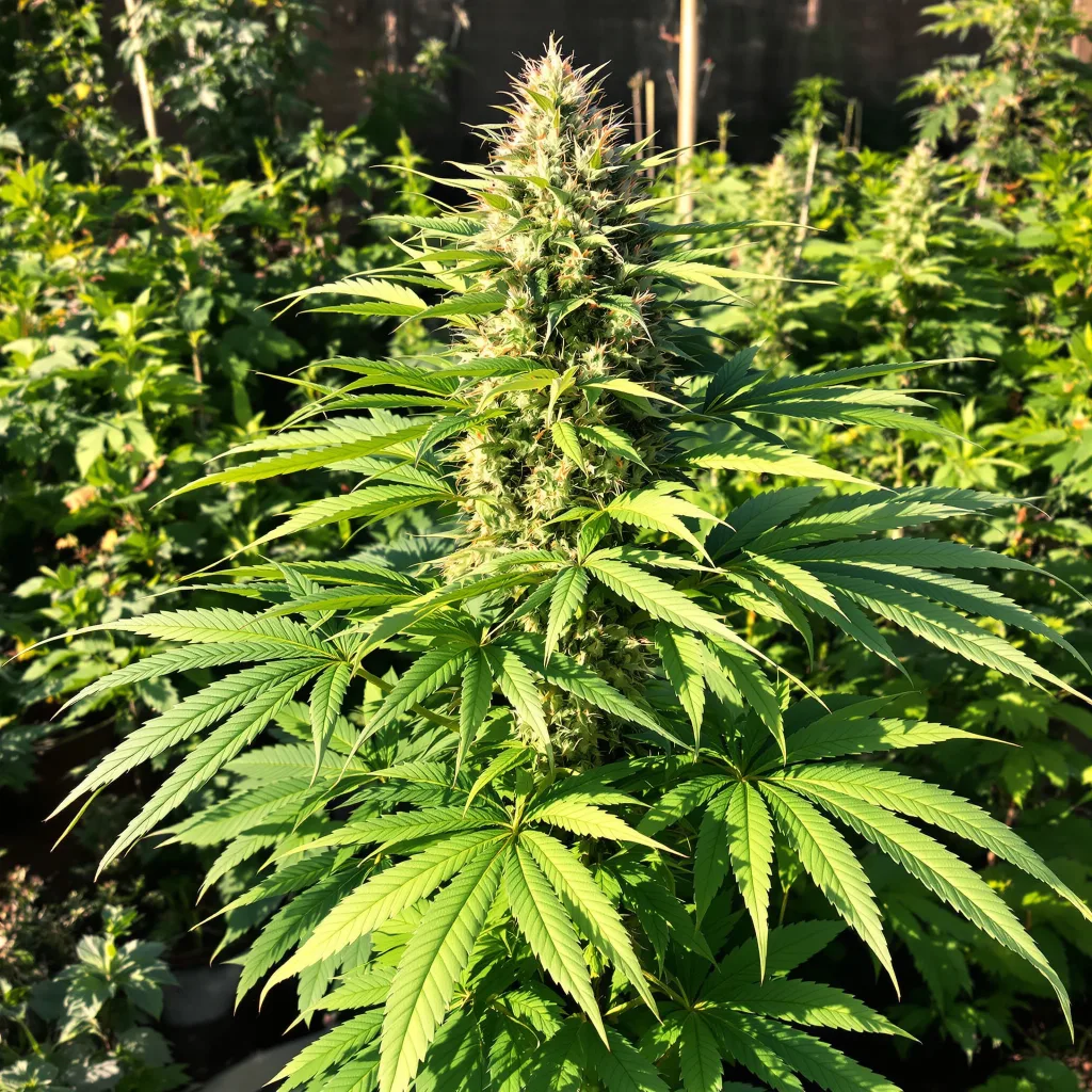 U2 Kush 88% indica / 12% sativa — flor con tricomas visibles
