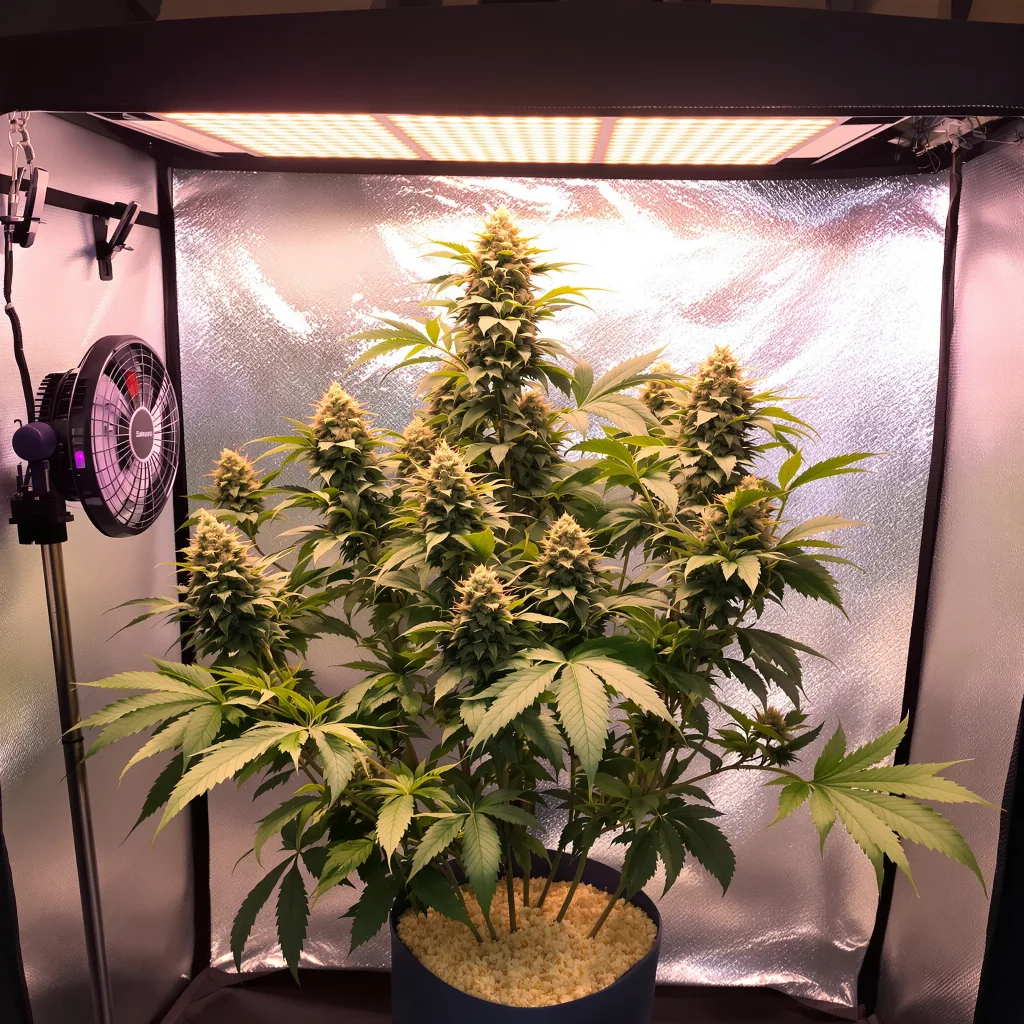 Planta de cannabis UW en fase de floración — 90-130 cm feminizada