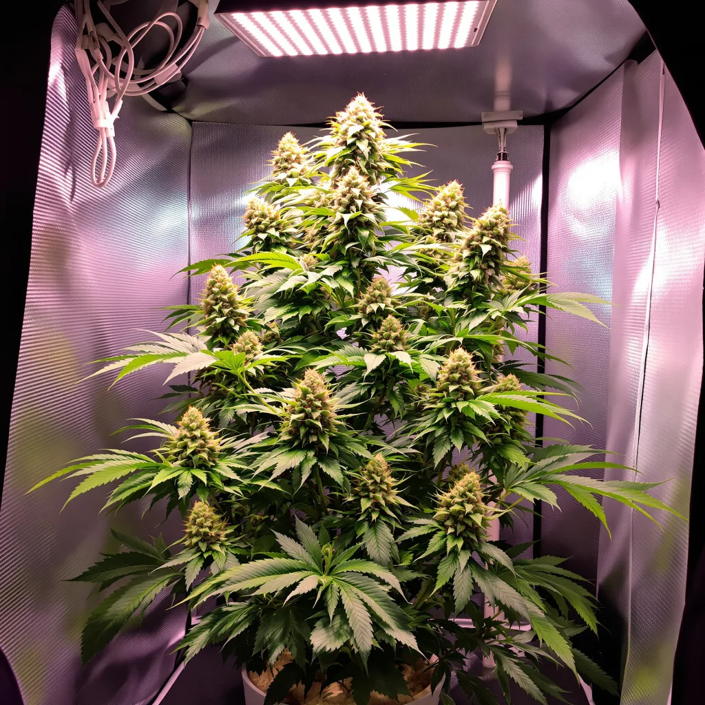 Planta de cannabis Valentine X CBD en fase de floración — 120-180 cm feminizada
