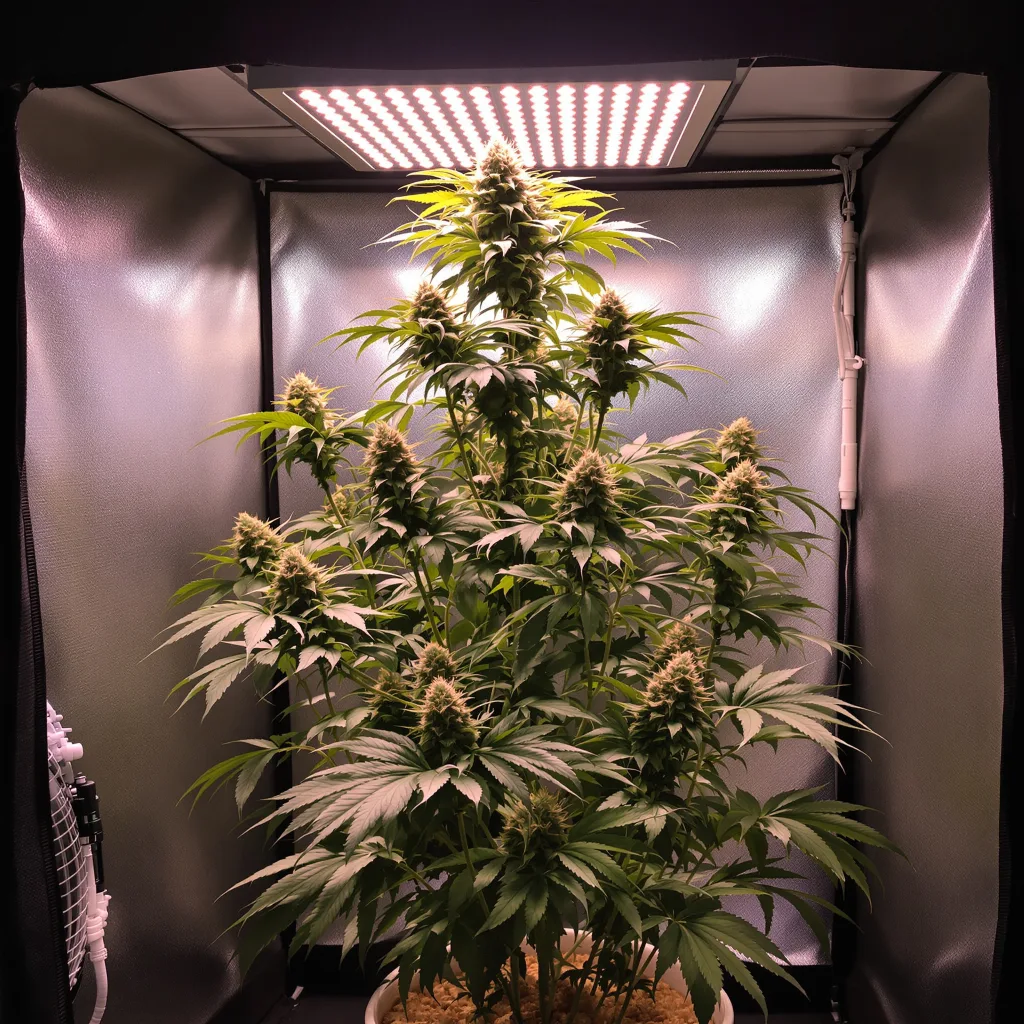 Planta de cannabis Vortex en fase de floración — 150-200 cm feminizada