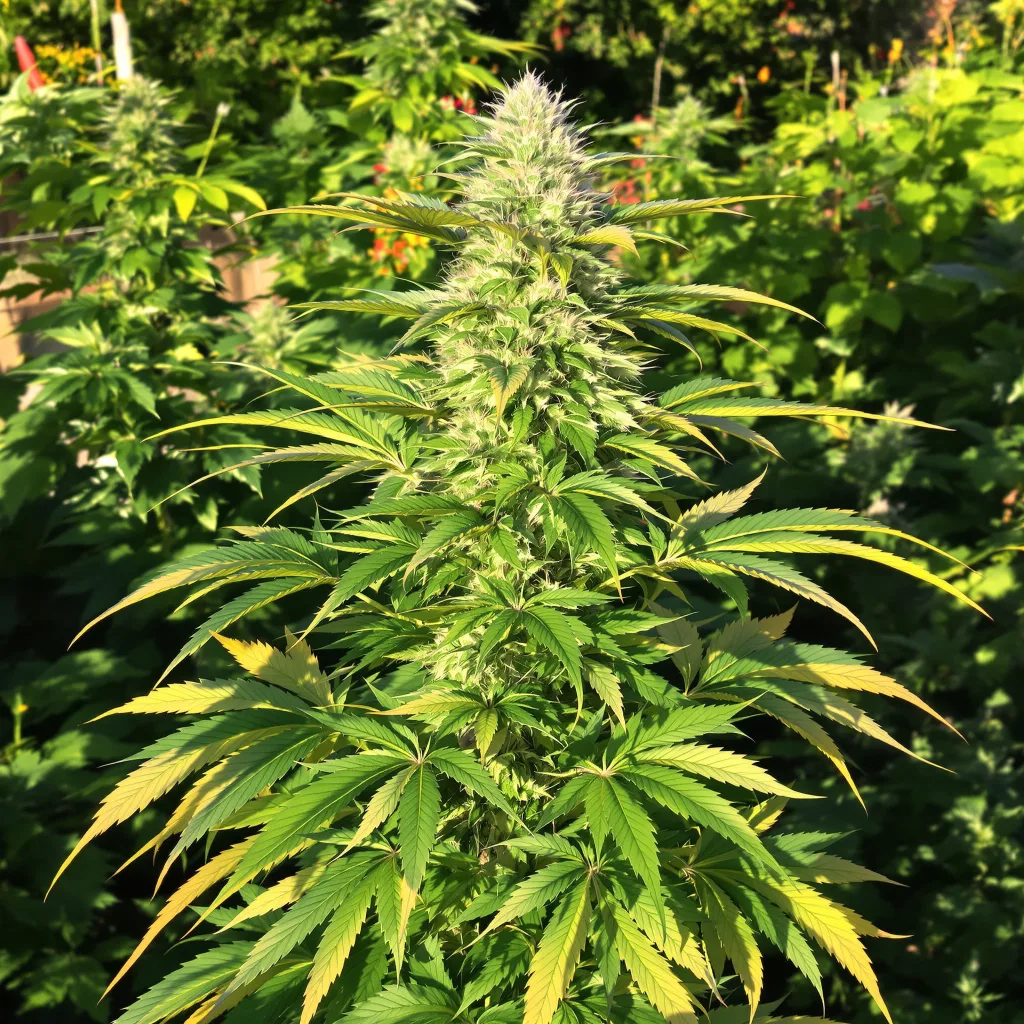Watermelon Bubblegum 70% indica / 30% sativa — flor con tricomas visibles