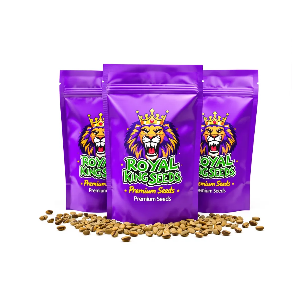 Wedding Cake 60% indica / 40% sativa — flor con tricomas visibles
