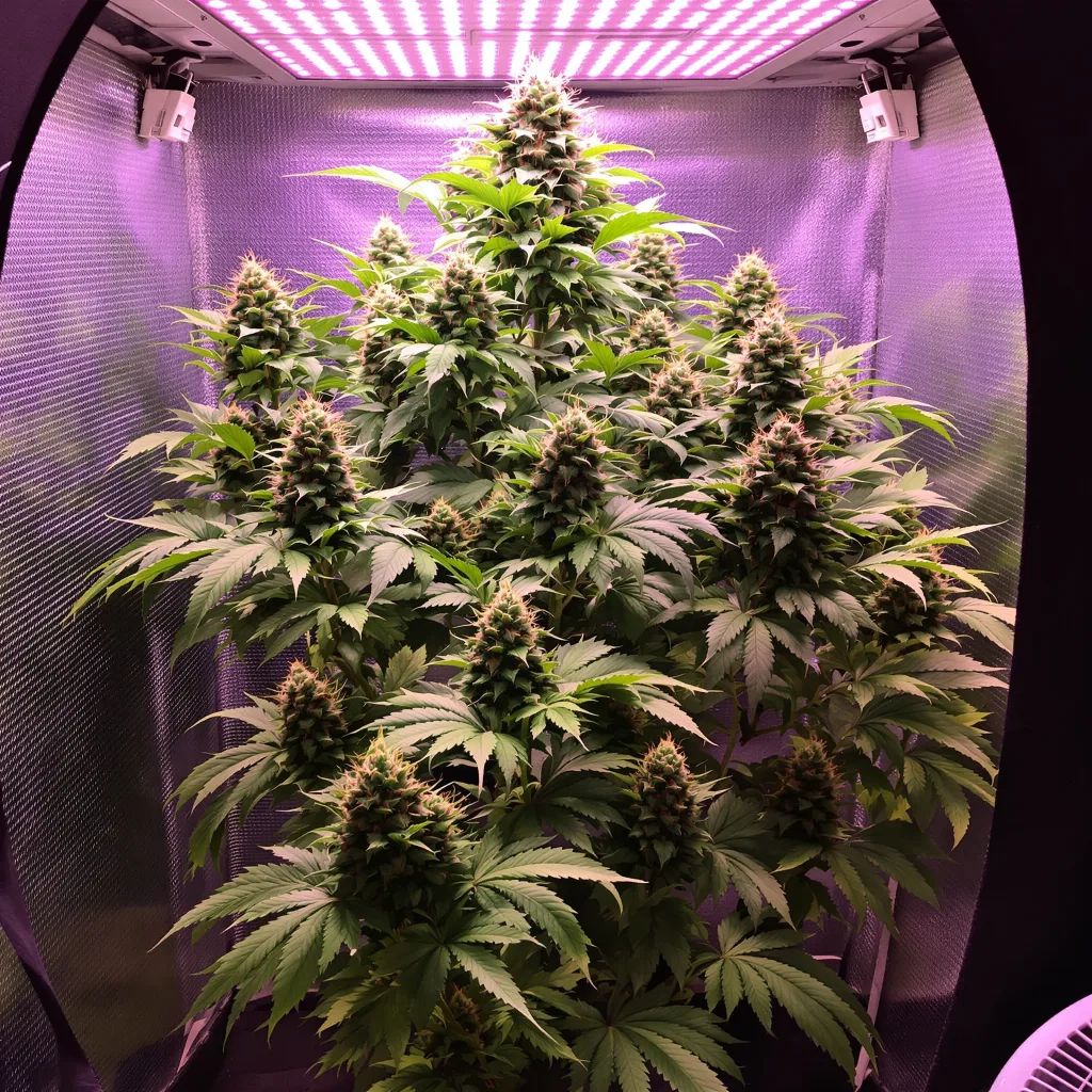 Planta de cannabis White Berry en fase de floración — 120-180 cm feminizada