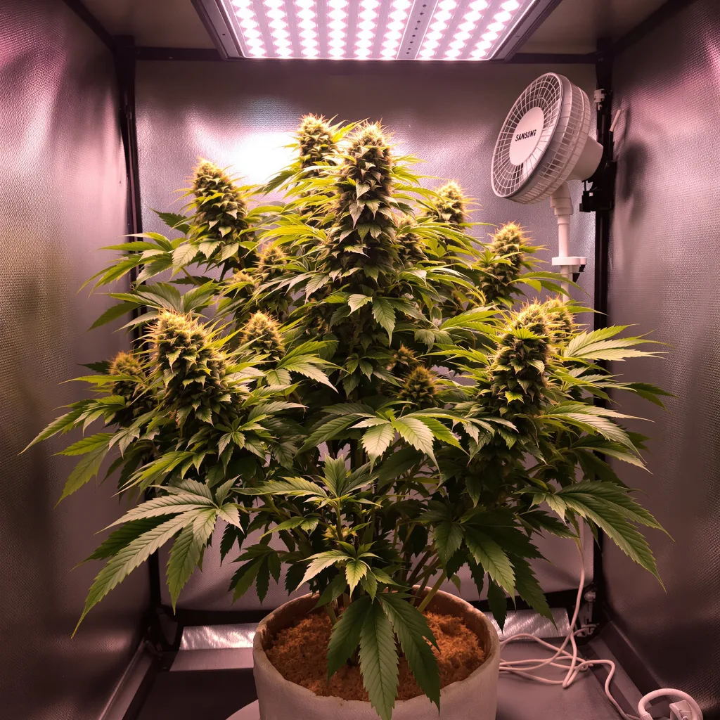 Planta de cannabis Wild Hog en fase de floración — 60-100 cm autofloración