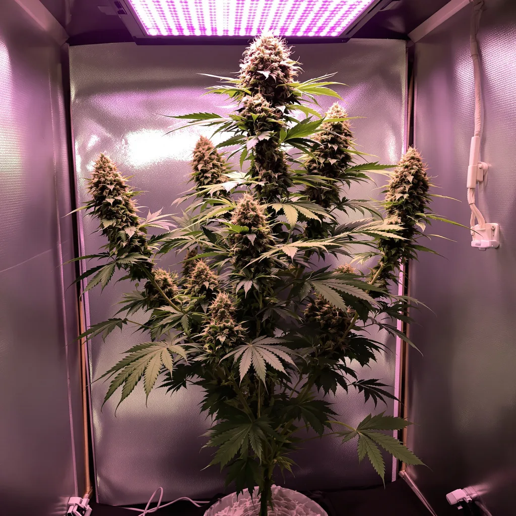 Planta de cannabis Wildberry en fase de floración — 120-180 cm feminizada