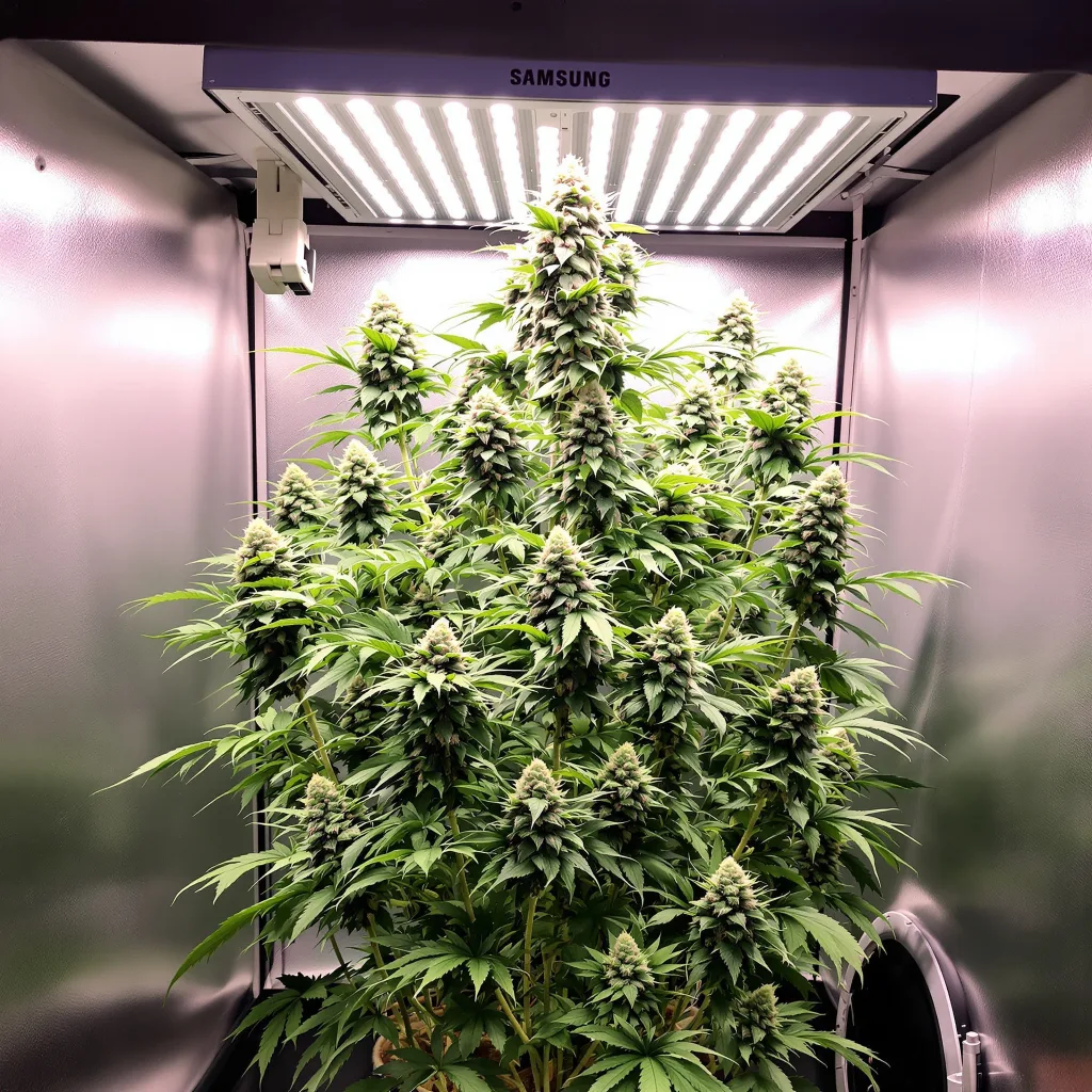 Planta de cannabis WTF en fase de floración — 120-180 cm feminizada