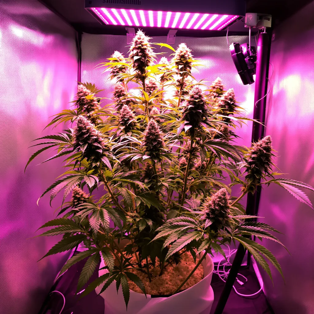 Planta de cannabis X-Files en fase de floración — 120-180 cm feminizada