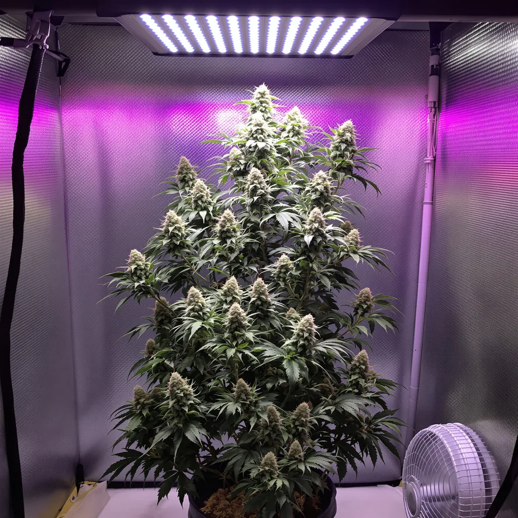 Planta de cannabis XJ-13 en fase de floración — 120-180 cm feminizada