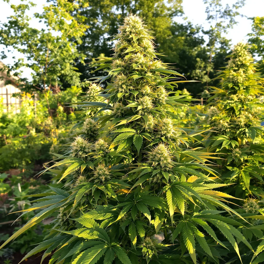 Zkittlez 59% indica / 41% sativa — flor con tricomas visibles